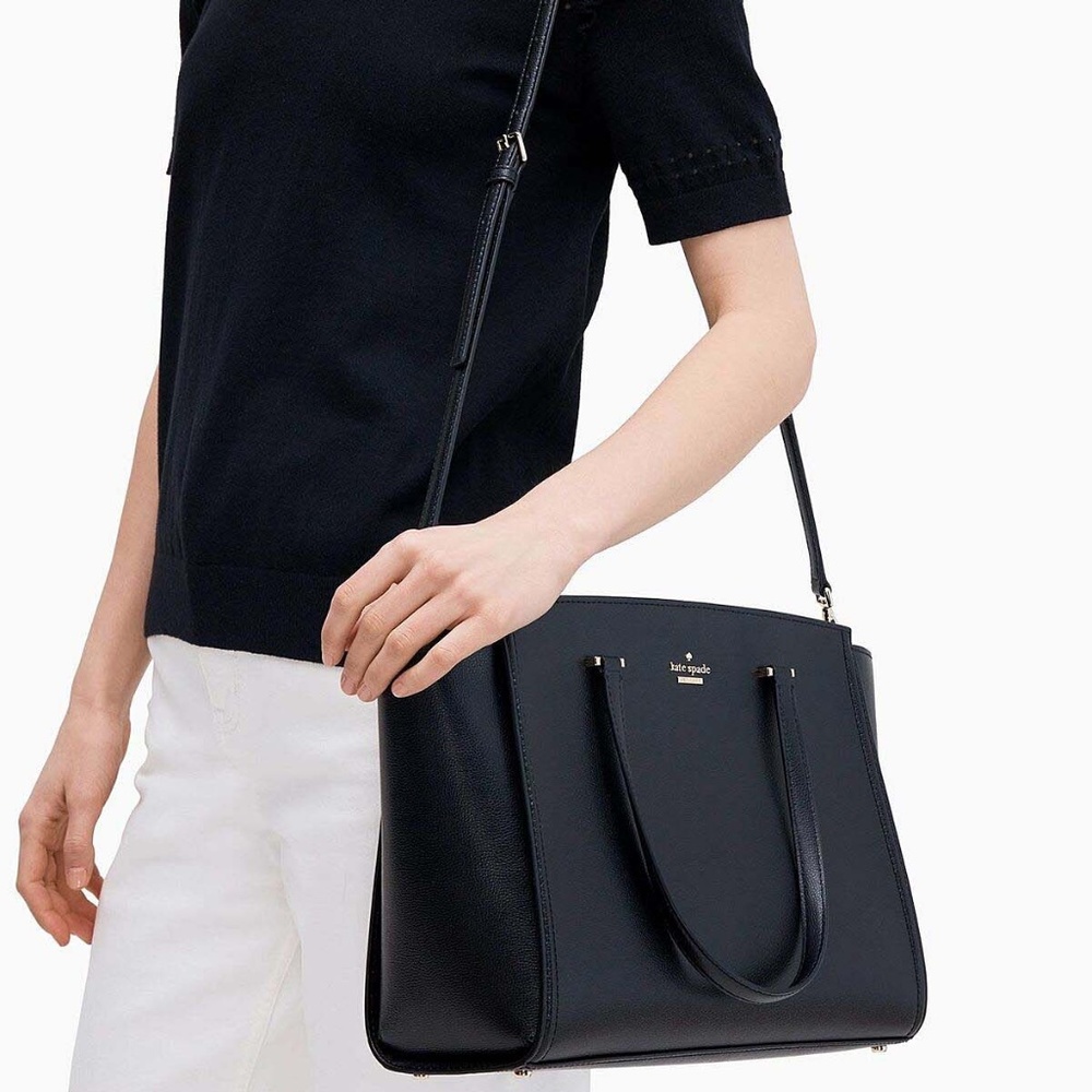 Kate Spade, Black Handbag - Picture 1 of 16